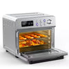 23.2Qt. Stainless Steel 13-In-1 Countertop Air Fryer Toaster Oven with Rotisserie, Digital Display and Accessories,