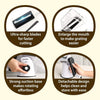 Rotary Vegetable Grater, Food Shredder Vegetable Grater for Kitchen, Dishwasher Safe Kitchen Grater and Vegetable Slicer for Cucumber, Zucchini, Carrot, Potato, Etc