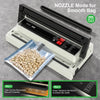 MS4005 Commercial Vacuum Sealer Machine Meat Sealer Vacuum Packing Machine Compatible with Mylar Bags Vacuum Packer