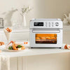 13-Function-In-1 23.3 Qt. Stainless Steel Countertop Air Fryer with Rotisserie, LCD Digital Screen