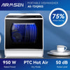 Portable Countertop Dishwasher with 5-Liter Built-In Water Tank and Air-Dry Function, 5 Washing Programs Mini Dishwasher, AE-TDQR03