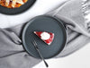 Celina 16-Piece Stoneware round Dinnerware Set, Service for 4, Gray Matte