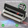 MS4005 Commercial Vacuum Sealer Machine Meat Sealer Vacuum Packing Machine Compatible with Mylar Bags Vacuum Packer
